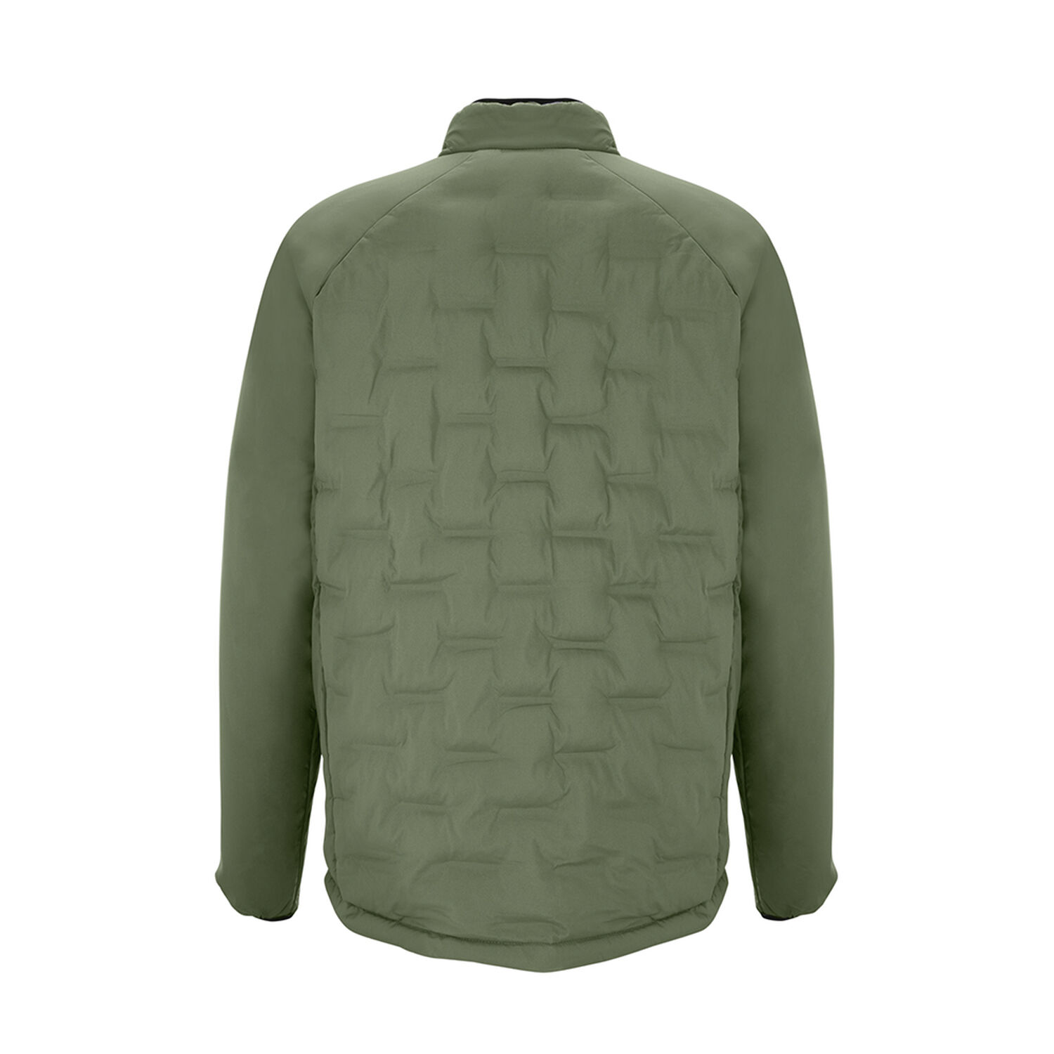 Parka Insulada Hw Explorer S/gorro Hombre Verde Oliva image number 2.0